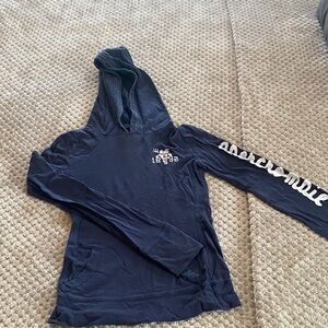 Abercrombie & Fitch Dark Blue Hoodie